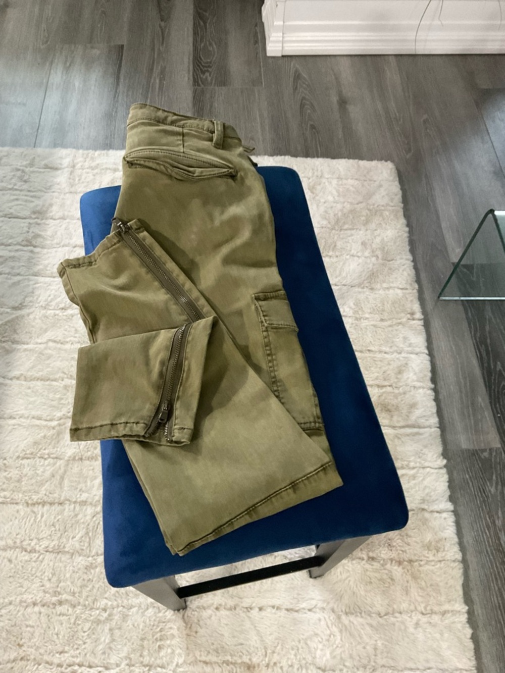 Women’s Olive Green Cargo Pants